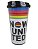 Copo Térmico Personalizado C/ Tampa Now United Branco 480ml - Imagem 1