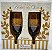 Conjunto 2 Taças Windsor De Bodas De Ouro - 50 Anos - Imagem 2