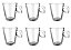 Jogo 6 Xícaras Para Café Expresso 80ml Plain - Imagem 1
