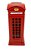 Mini Cofre Cabine Telefonica Londres Decoração Retrô - Imagem 3