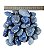 1 Kg Quartzo Azul Pedra Rolada  Semi Preciosas A Grande - Imagem 3