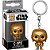 Chaveiro Funko Pop Star Wars Boneco C-3po - Imagem 2