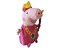 Boneca De Pelúcias Peppa Pig Princesa Com Coroa Antialérgico - Imagem 3