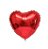 Balão Metalizado - Coração Vermelho 45cm - Imagem 2