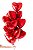 Balão Metalizado - Coração Vermelho 45cm - Imagem 5