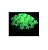 Adesivo Fluorescente Estrela Brilha Escuro P/ Teto Parede Verde - Imagem 2