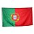 Bandeira De Portugal Cores Nas 2 Faces Para Mastro E Parede - Imagem 1