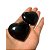 Coração De Pedra Obsidiana Negra Natural P/ Bons Fluidos - Imagem 3