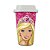 Copo Térmico Personalizado Com Tampa Barbie Rosa 480ml - Imagem 1