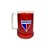 Caneca De Gel Vermelho Escudo Fortaleza Tricolor 300ml - Imagem 1