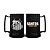 Caneca De Gel Preta Santos Congelável 400ml - Imagem 1
