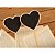 Placa Decorativa Mini Lousa Giz Quadro Negro Lembrancinhas - Coração - Imagem 4