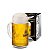 Caneca De Vidro Para Cerveja/Chopp Mass Eisenbahn De 610ml Transparente - Imagem 1