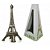 Enfeite Miniatura Torre Eiffel Metal Paris Decoração 18cm - Imagem 1