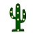 Luminária Abajur Lampada Led Cactus Luz Mesa E Parede Cacto - Imagem 4