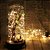 Fio Fada Cobre Branco Quente Luz Natal 10m 100 Leds Pilha Festa Decoração - Imagem 5