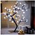 Luminária Árvore Flor De Cerejeira 48 Leds Abajur Bivolt - BRANCO FRIO - Imagem 1