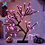 Luminária Árvore Flor Cerejeira 48 Leds Abajur Rosa - Imagem 1
