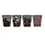 Kit 4 copinho de vidro dose shot God Of War 50ml Presente - Imagem 1