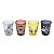 Conjunto Com 4 Copos Shot 50ml Looney Tunes Personagens - Imagem 1