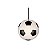 Luminária Pendente Bola De Futebol Quarto Infantil 25,5cm - Imagem 1