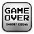 Luminária Abajur Game Over - Gamer Geek Mesa Parede Decorfun - Imagem 5