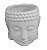 Vaso / Cachepot |De Buda Em Cerâmica Branco Decorativo - Vasinho Zen - Imagem 1