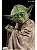 Quadro Decorativo Mestre Yoda Star Wars 28x20 Cm Verde - Imagem 1