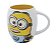 Caneca Porcelana Bulging Minions Bob Meu Malvado Favorito - Imagem 3