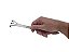 Rake gancho 3 dentes com espatula Bonsai Ryuga Aço Inox 24,5CM - Imagem 6