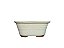 Vaso Retangular Branco Literato 14x10,5x6cm - Imagem 1
