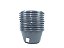 Kit 10 Potes Cuia Nutriplan 1,5 Litros Preto 10x18cm - Imagem 1