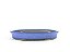 Vaso Bonsai Oval Azul Literato 41x28,5x6,5cm - Imagem 1