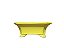 Vaso Bonsai Retangular Amarelo Yixing 22x16x6 cm - Imagem 5