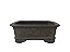 Vaso Bonsai Retangular Yixing 16x12,5x6cm - Imagem 2