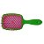 Escova de Cabelo Janeke Superbrush Italiana Verde e Rosa - Imagem 2