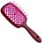 Escova Cabelos Raquete Janeke Superbrush Italiana Bordo - Imagem 2