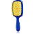 Escova de Cabelo Janeke Superbrush Profissional Azul e Amarelo - Imagem 1
