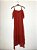 Vestido estilo slip dress vermelho (P) - Imagem 1