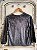 Blusa de veludo cinza Criatiff (P) - Imagem 3