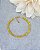 Pulseira Jade Amarelo Natural Folheado a Ouro 18k - Imagem 2