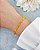 Pulseira Jade Amarelo Natural Folheado a Ouro 18k - Imagem 1