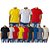 kit C/8 Camisetas polo masculina plus size - Imagem 4