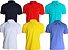kit C/10 Camisetas gola polo masculina plus size - Imagem 1