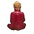 Buda meditando em marmorite 32cm - 2 opções de cor - Imagem 6