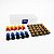 Kit Push Button Com Capas Coloridas  X50 - Imagem 2