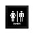 Quadro para banheiro - Preto - Imagem 1