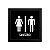 Quadro para sanitário - Preto - Imagem 1