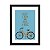 Quadrinho Bicicleta Keep Calm Azul - Imagem 1