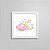 Quadro decorativo Sweet Baby Girl - Lua Minguante - Imagem 1